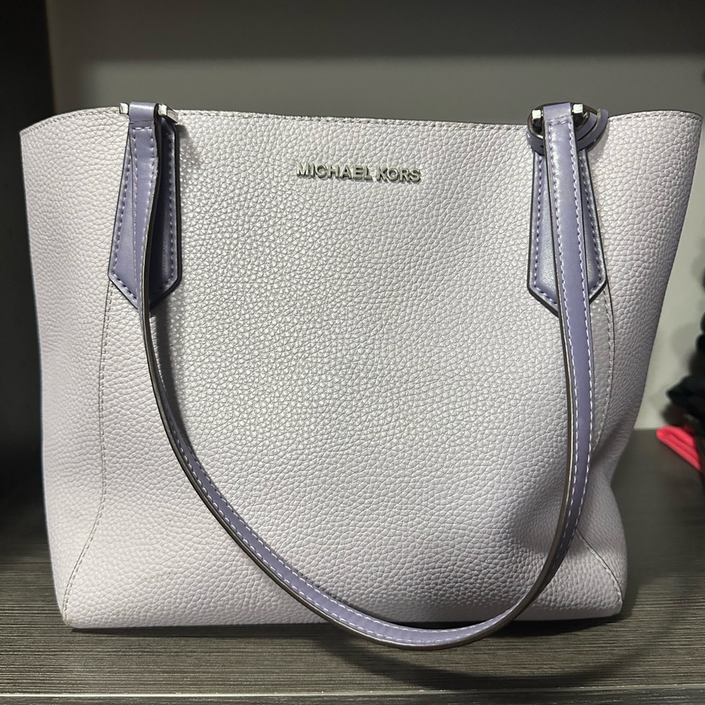 Michael Kors Light Purple Tote Bag